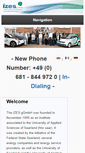 Mobile Screenshot of izes.de
